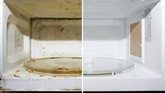 Microondas como nuevos: un método sencillo que funciona a la primera