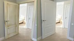 No te apresures a pintar: a veces basta con limpiar bien la puerta